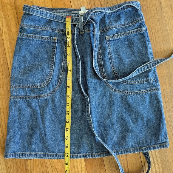 Urban Outfitters Wrap A-line Denim Skirt - Size M - Picture 7 of 7